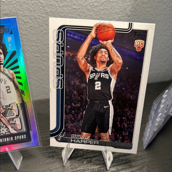 Dylan Harper San Antonio Spurs Rookie Lot topps - Picture 5 of 6